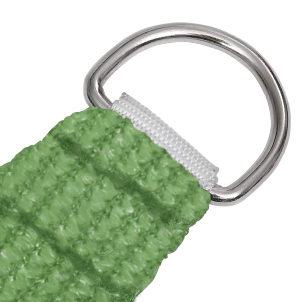 Toldo de vela HDPE verde claro 160 g/m² 4x5x5 m Toldo de vela HDPE verde claro 160 g/m² 4x5x5 m