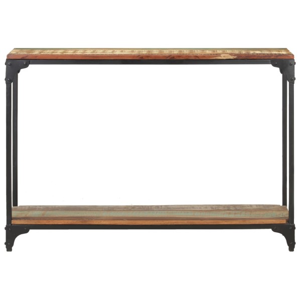 Mesa consola de madera maciza reciclada 110x30x75 cm Mesa consola de madera maciza reciclada 110x30x75 cm