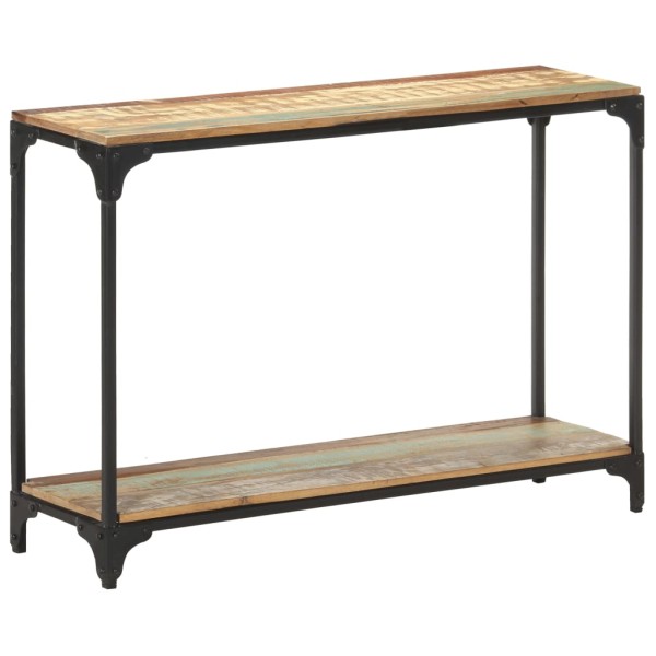 Mesa consola de madera maciza reciclada 110x30x75 cm Mesa consola de madera maciza reciclada 110x30x75 cm