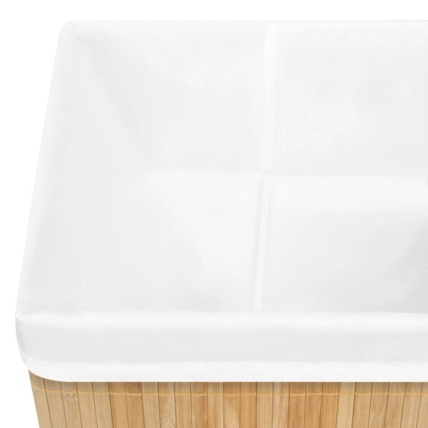 Cajas de almacenamiento de bambú 4 unidades Cajas de almacenamiento de bambú 4 unidades