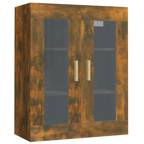 Armario colgante de pared roble ahumado 69,5x34x90 cm Armario colgante de pared roble ahumado 69,5x34x90 cm