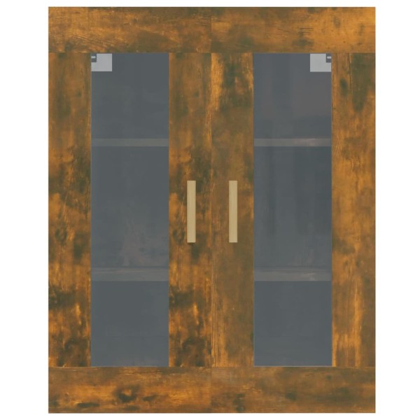Armario colgante de pared roble ahumado 69,5x34x90 cm Armario colgante de pared roble ahumado 69,5x34x90 cm