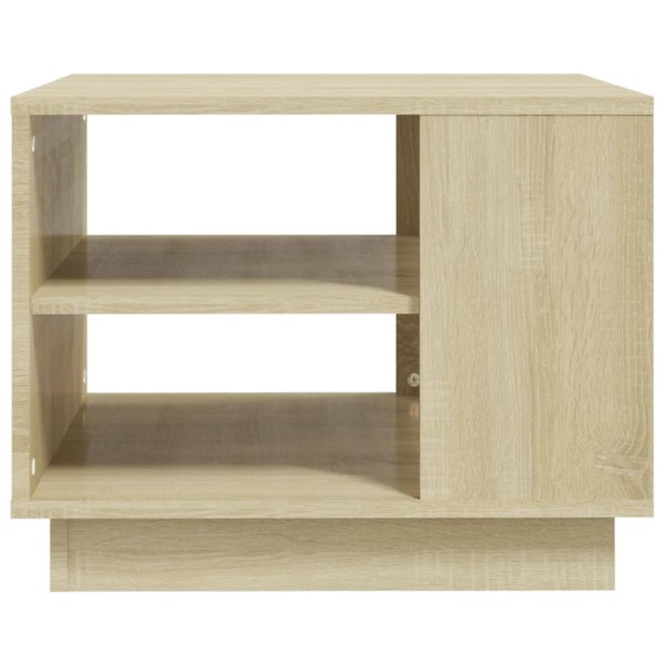 Mesa de centro madera de ingeniería roble Sonoma 55x55x43 cm Mesa de centro madera de ingeniería roble Sonoma 55x55x43 cm
