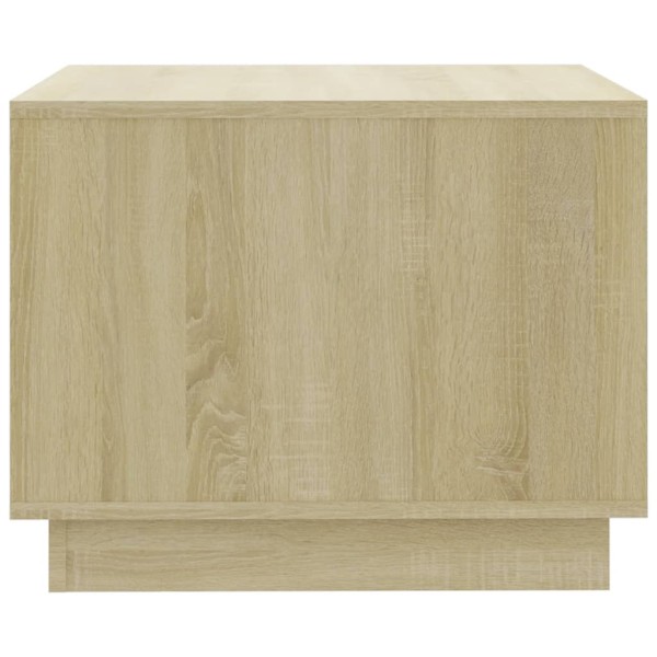 Mesa de centro madera de ingeniería roble Sonoma 55x55x43 cm Mesa de centro madera de ingeniería roble Sonoma 55x55x43 cm