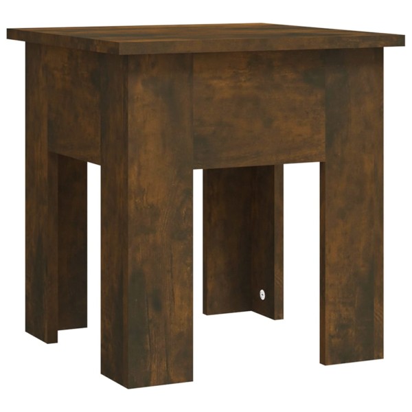 Mesa de centro madera de ingeniería roble ahumado 40x40x42 cm Mesa de centro madera de ingeniería roble ahumado 40x40x42 cm