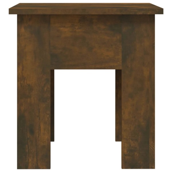 Mesa de centro madera de ingeniería roble ahumado 40x40x42 cm Mesa de centro madera de ingeniería roble ahumado 40x40x42 cm
