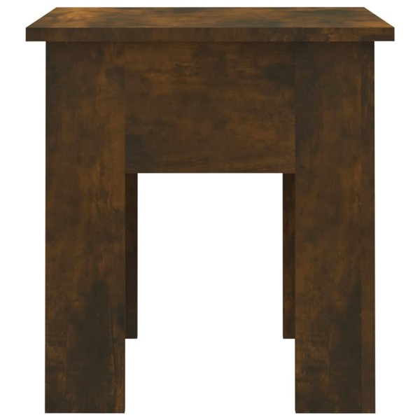 Mesa de centro madera de ingeniería roble ahumado 40x40x42 cm Mesa de centro madera de ingeniería roble ahumado 40x40x42 cm