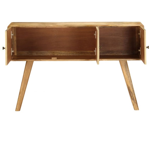 Aparador de madera maciza de mango 120x30x80 cm Aparador de madera maciza de mango 120x30x80 cm