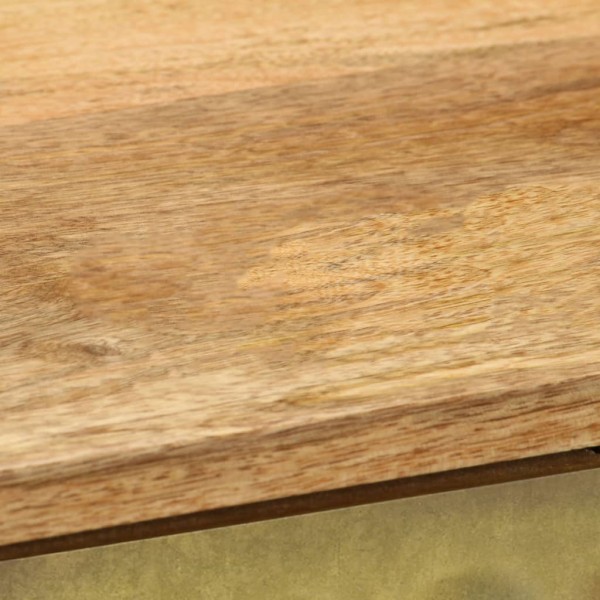 Aparador de madera maciza de mango 120x30x80 cm Aparador de madera maciza de mango 120x30x80 cm