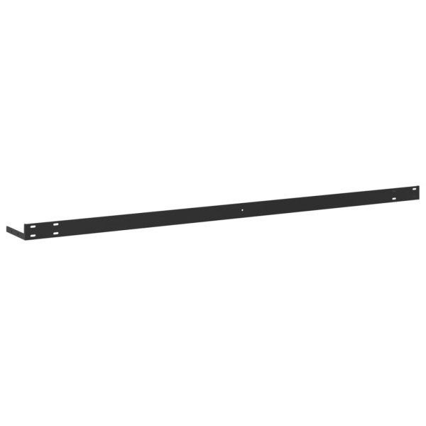 Estante flotante pared 4 uds MDF gris hormigón 120x23,5x3,8 cm Estante flotante pared 4 uds MDF gris hormigón 120x23,5x3,8 cm