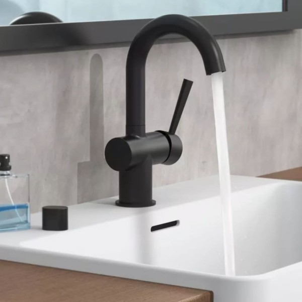 SCHÜTTE Grifo monomando lavabo CORNWALL con maneta lateral SCHÜTTE Grifo monomando lavabo CORNWALL con maneta lateral