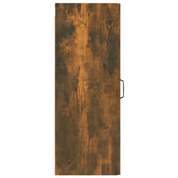 Armario de pared contrachapado roble ahumado34,5x34x90 cm Armario de pared contrachapado roble ahumado34,5x34x90 cm