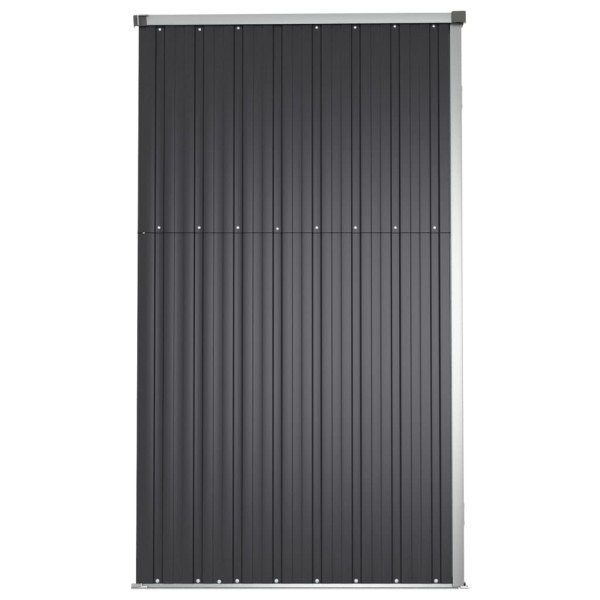 Cobertizo de herramientas jardín acero galvanizado 225x89x161cm Cobertizo de herramientas jardín acero galvanizado 225x89x161cm