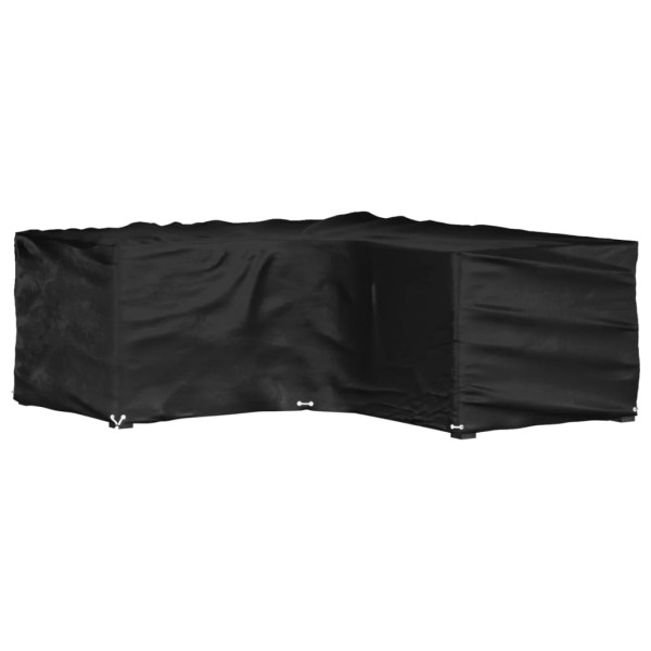 Funda para muebles de jardín forma de L 12 ojales 185x185x70 cm Funda para muebles de jardín forma de L 12 ojales 185x185x70 cm