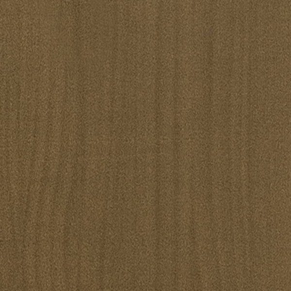 Jardinera de madera maciza de pino marrón 40x40x40 cm Jardinera de madera maciza de pino marrón 40x40x40 cm