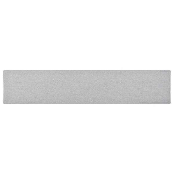 Alfombra de pasillo gris claro 50x250 cm Alfombra de pasillo gris claro 50x250 cm
