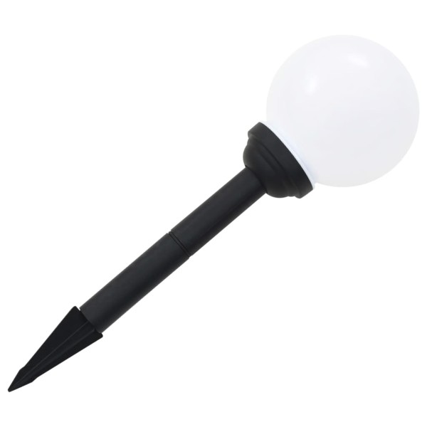 Lámparas solares esféricas de exterior 4 uds LED RGB 15 cm Lámparas solares esféricas de exterior 4 uds LED RGB 15 cm