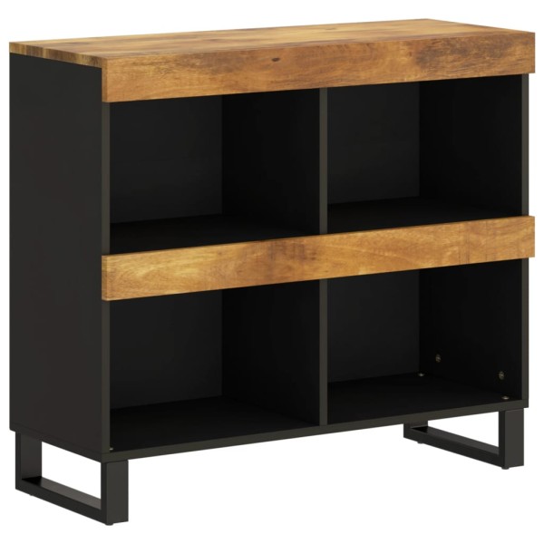 Armario auxiliar de madera maciza de mango 85x33x75 cm Armario auxiliar de madera maciza de mango 85x33x75 cm