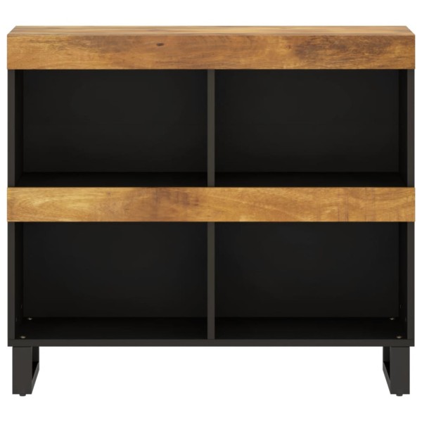 Armario auxiliar de madera maciza de mango 85x33x75 cm Armario auxiliar de madera maciza de mango 85x33x75 cm