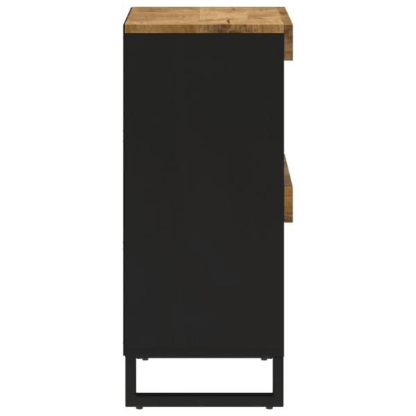 Armario auxiliar de madera maciza de mango 85x33x75 cm Armario auxiliar de madera maciza de mango 85x33x75 cm