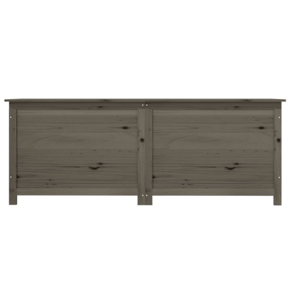 Baúl para cojines madera de abeto maciza antracita 150x50x56 cm Baúl para cojines madera de abeto maciza antracita 150x50x56 cm