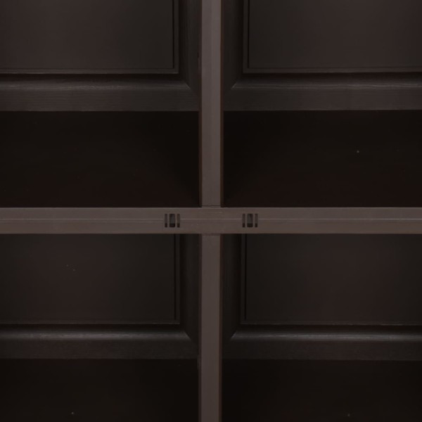 Armario de plástico diseño de madera marrón 79x43x85,5 cm Armario de plástico diseño de madera marrón 79x43x85,5 cm