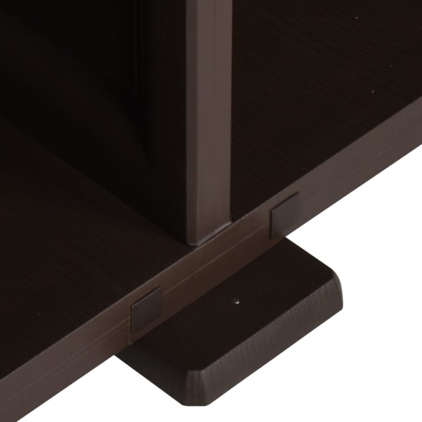 Armario de plástico diseño de madera marrón 79x43x85,5 cm Armario de plástico diseño de madera marrón 79x43x85,5 cm