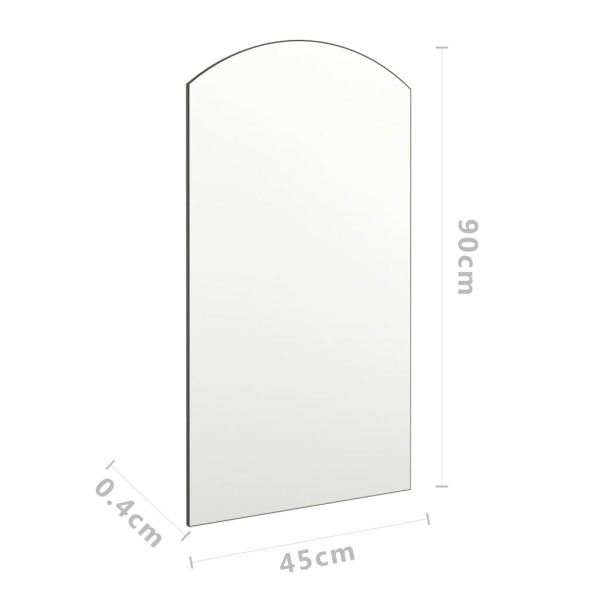 Espejo 90x45 cm vidrio Espejo 90x45 cm vidrio