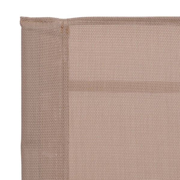 Balancín mecedora de jardín textilene gris taupé 95x54x85 cm Balancín mecedora de jardín textilene gris taupé 95x54x85 cm