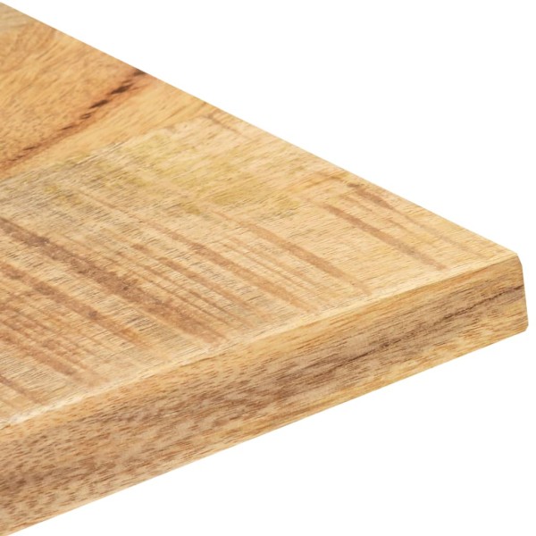 Superficie de mesa madera maciza de mango 25-27 mm 80x70 cm Superficie de mesa madera maciza de mango 25-27 mm 80x70 cm