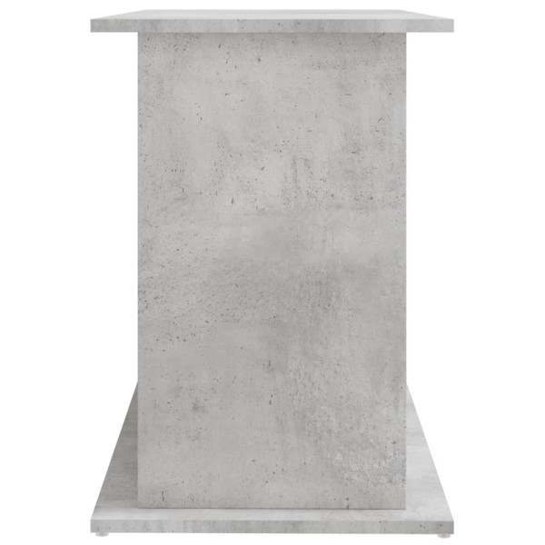 Soporte de acuario madera ingeniería gris hormigón 101x41x58 cm Soporte de acuario madera ingeniería gris hormigón 101x41x58 cm