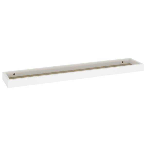 Estantes de pared Loggia 4 uds roble y blanco MDF 80x15x4 cm Estantes de pared Loggia 4 uds roble y blanco MDF 80x15x4 cm