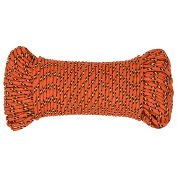 Cuerda de barco polipropileno naranja 3 mm 50 m Cuerda de barco polipropileno naranja 3 mm 50 m
