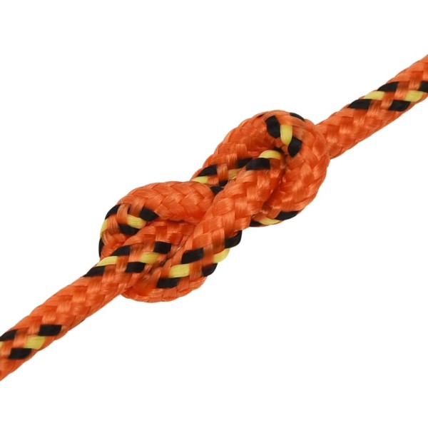 Cuerda de barco polipropileno naranja 3 mm 50 m Cuerda de barco polipropileno naranja 3 mm 50 m