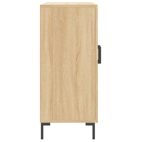 Aparador de madera de ingeniería roble Sonoma 90x34x80 cm Aparador de madera de ingeniería roble Sonoma 90x34x80 cm