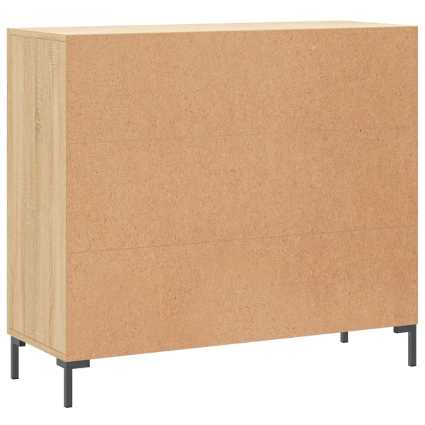 Aparador de madera de ingeniería roble Sonoma 90x34x80 cm Aparador de madera de ingeniería roble Sonoma 90x34x80 cm