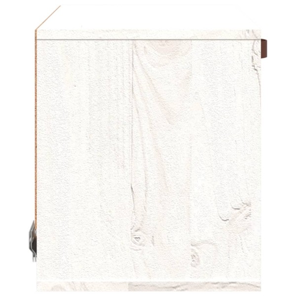 Armario de pared de madera maciza de pino blanco 40x30x35 cm Armario de pared de madera maciza de pino blanco 40x30x35 cm