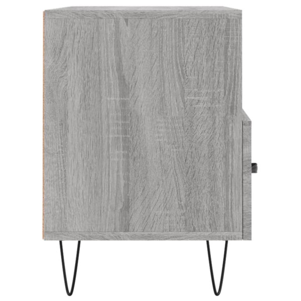Mueble de TV madera de ingeniería gris Sonoma 80x36x50 cm