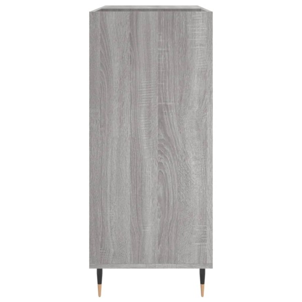 Mueble discos madera contrachapada gris Sonoma 84,5x38x89 cm Mueble discos madera contrachapada gris Sonoma 84,5x38x89 cm