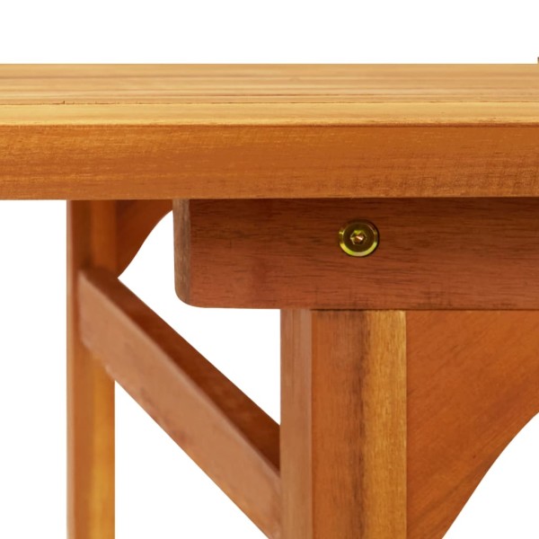 Mesa de comedor jardín 220x90x75 cm madera maciza de acacia Mesa de comedor jardín 220x90x75 cm madera maciza de acacia