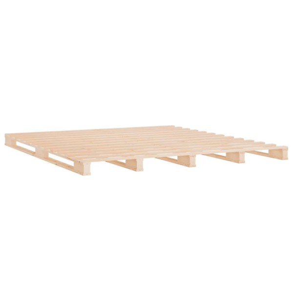 Cama de palets madera maciza de pino 120x200 cm
