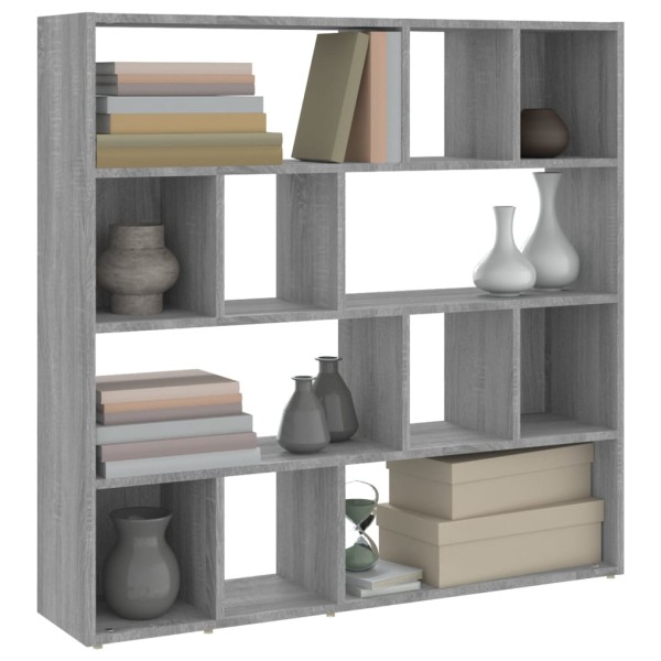 Estantería/divisor de espacios gris Sonoma 105x24x102 cm Estantería/divisor de espacios gris Sonoma 105x24x102 cm