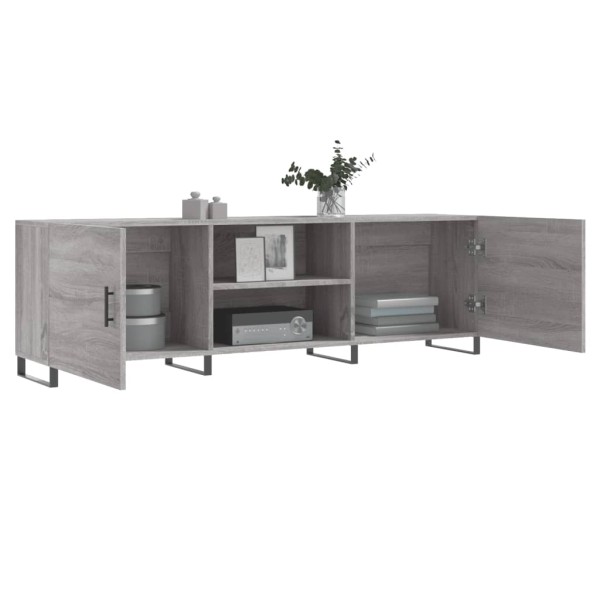 Mueble para TV madera de ingeniería gris Sonoma 150x30x50 cm Mueble para TV madera de ingeniería gris Sonoma 150x30x50 cm