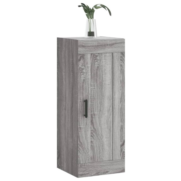 Armario de pared madera de ingeniería gris Sonoma 34,5x34x90 cm Armario de pared madera de ingeniería gris Sonoma 34,5x34x90 cm