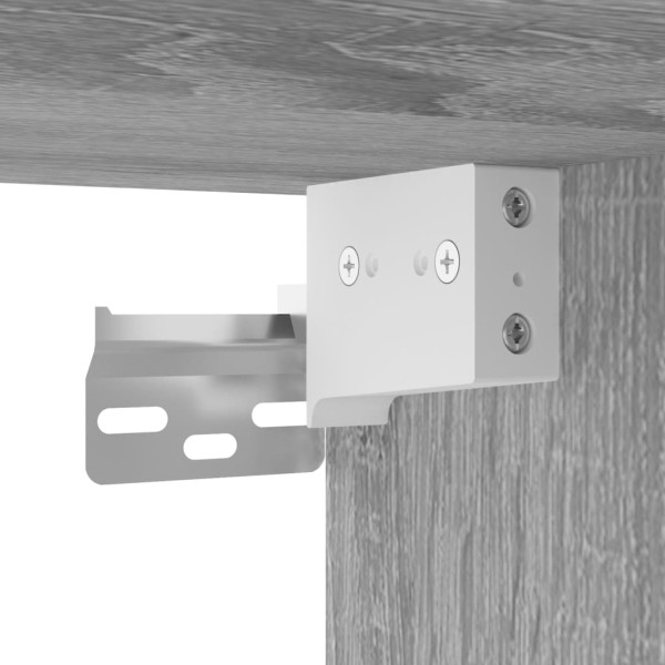 Armario de pared madera de ingeniería gris Sonoma 34,5x34x90 cm Armario de pared madera de ingeniería gris Sonoma 34,5x34x90 cm