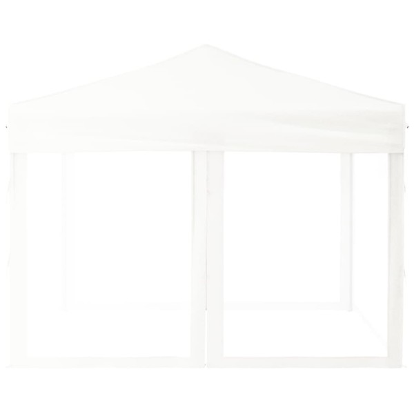 Carpa para fiestas plegable con paredes laterales blanca 3x3 m Carpa para fiestas plegable con paredes laterales blanca 3x3 m
