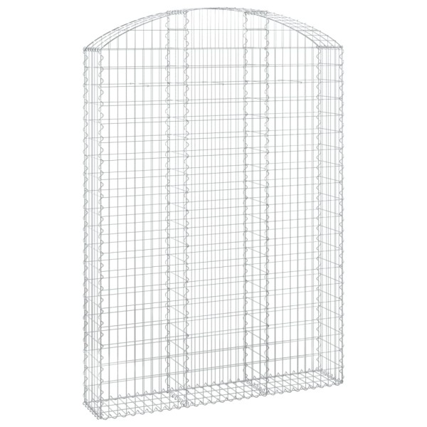 Cesta gaviones forma arco hierro galvanizado 150x30x200/220 cm Cesta gaviones forma arco hierro galvanizado 150x30x200/220 cm