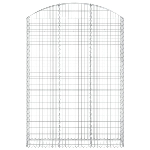 Cesta gaviones forma arco hierro galvanizado 150x30x200/220 cm Cesta gaviones forma arco hierro galvanizado 150x30x200/220 cm