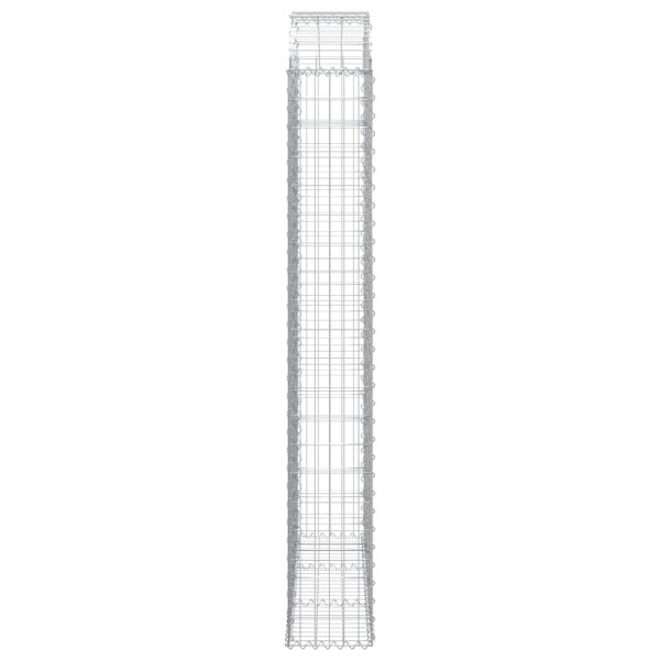 Cesta gaviones forma arco hierro galvanizado 150x30x200/220 cm Cesta gaviones forma arco hierro galvanizado 150x30x200/220 cm