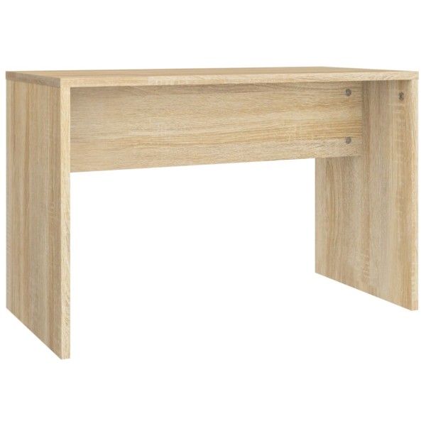 Taburete de tocador contrachapada roble Sonoma 70x35x45 cm Taburete de tocador contrachapada roble Sonoma 70x35x45 cm